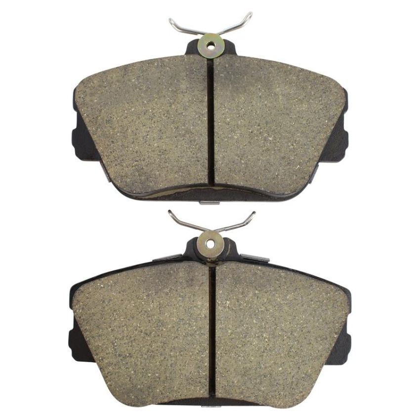 MPA 1003-0598M Quality-Built Black Series Semi-Metallic Brake Pads w/ Hardware