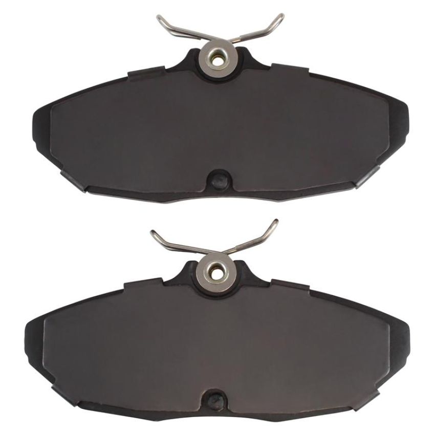 MPA 1003-0599M Quality-Built Black Series Semi-Metallic Brake Pads w/ Hardware