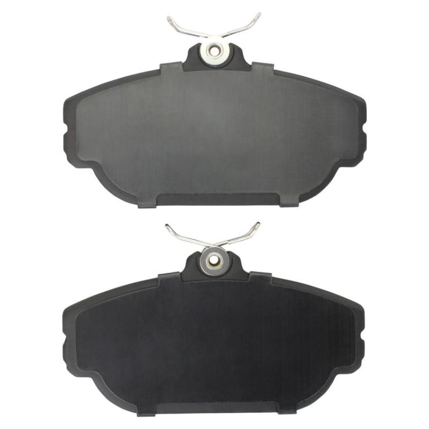 MPA 1003-0601M Quality-Built Black Series Semi-Metallic Brake Pads w/ Hardware