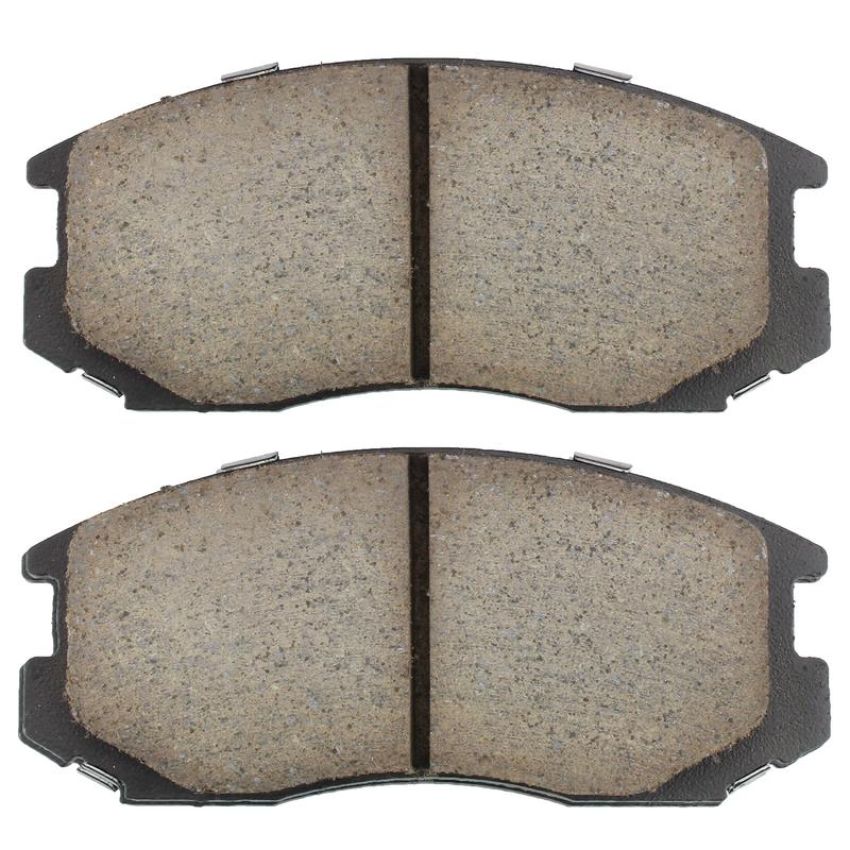 MPA 1003-0602C Quality-Built Black Series Ceramic Brake Pads w/ Hardware