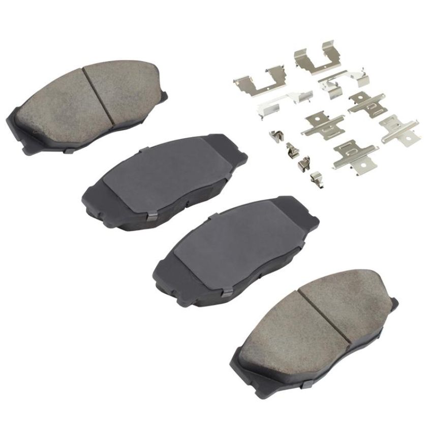 MPA 1003-0604C Quality-Built Black Series Ceramic Brake Pads w/ Hardware