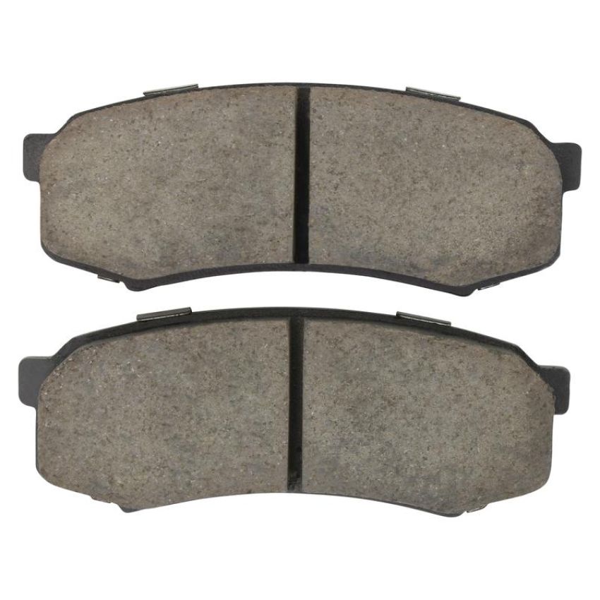 MPA 1003-0606C Quality-Built Black Series Ceramic Brake Pads w/ Hardware