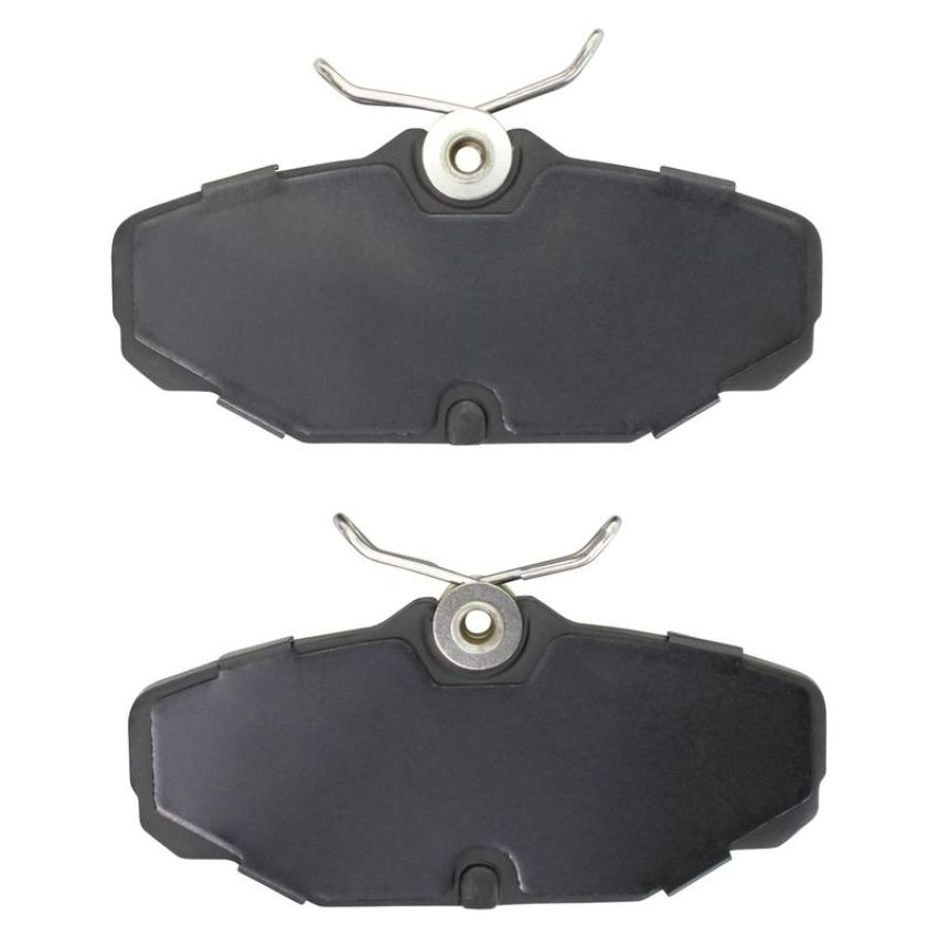 MPA 1003-0610C Quality-Built Black Series Ceramic Brake Pads w/ Hardware