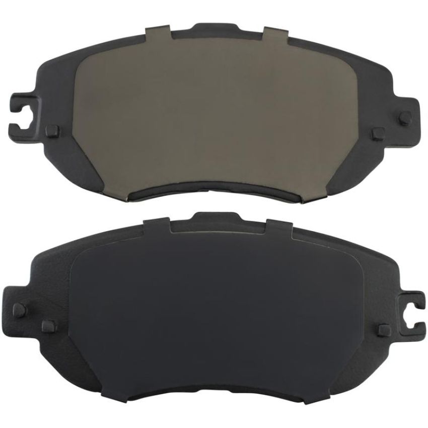 MPA 1003-0612C Quality-Built Black Series Ceramic Brake Pads w/ Hardware