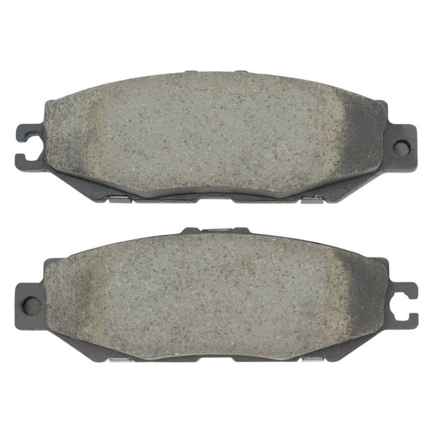 MPA 1003-0613C Quality-Built Black Series Ceramic Brake Pads w/ Hardware