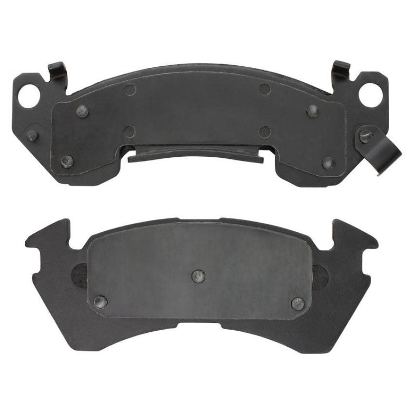 MPA 1003-0614M Quality-Built Black Series Semi-Metallic Brake Pads w/ Hardware