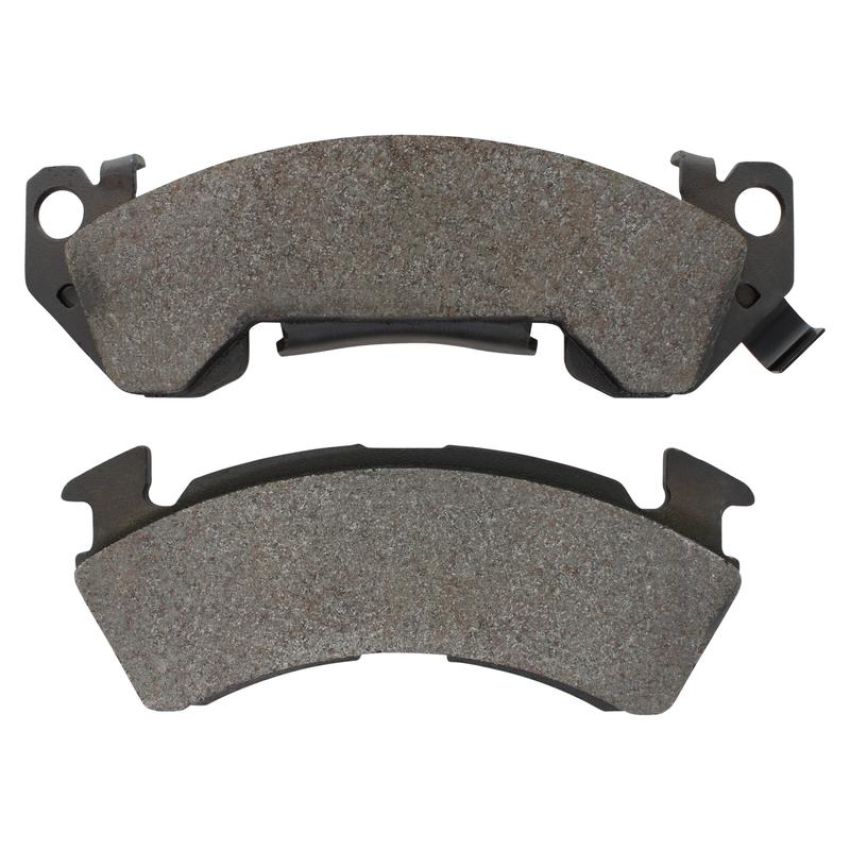 MPA 1003-0614M Quality-Built Black Series Semi-Metallic Brake Pads w/ Hardware