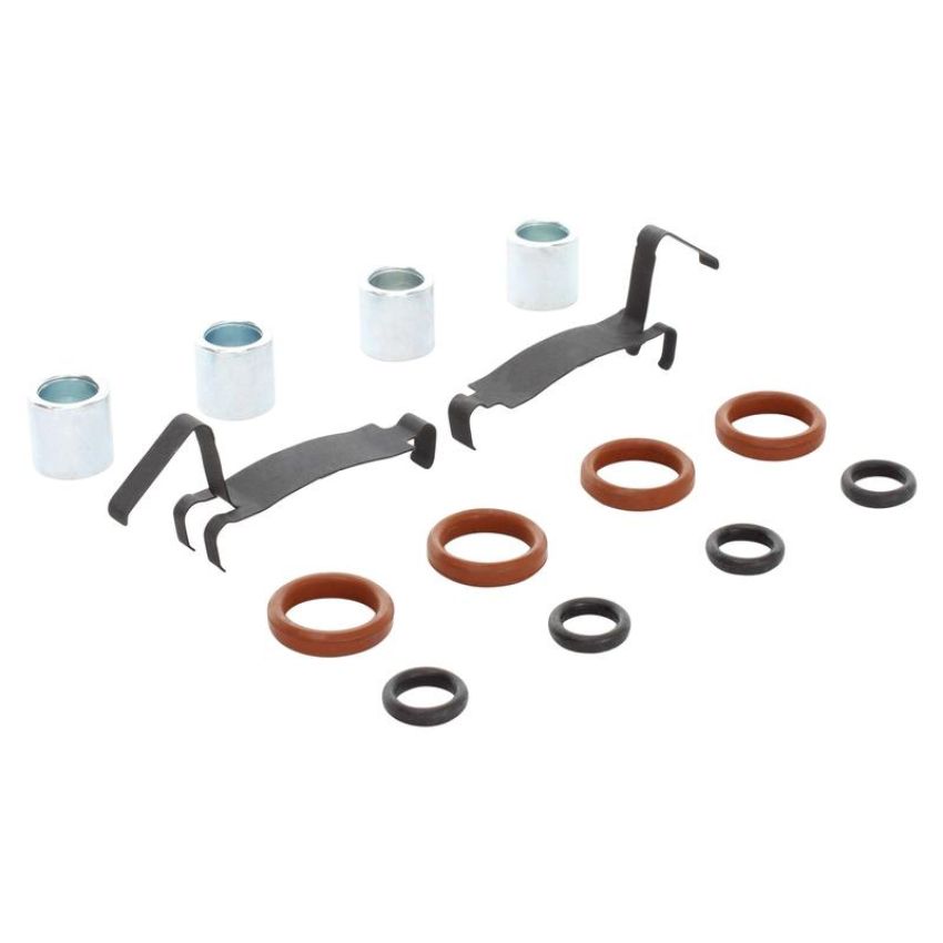 MPA 1003-0614M Quality-Built Black Series Semi-Metallic Brake Pads w/ Hardware