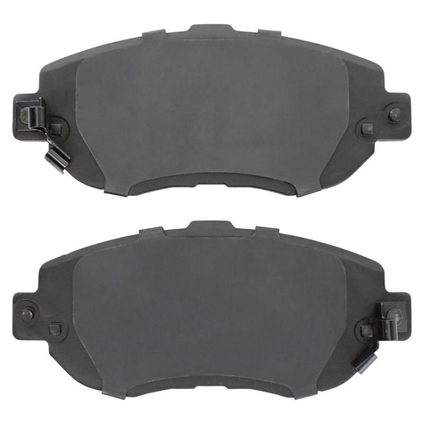 MPA 1003-0619C Quality-Built Black Series Ceramic Brake Pads w/ Hardware