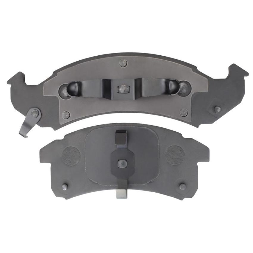 MPA 1003-0623M Quality-Built Black Series Semi-Metallic Brake Pads w/ Hardware