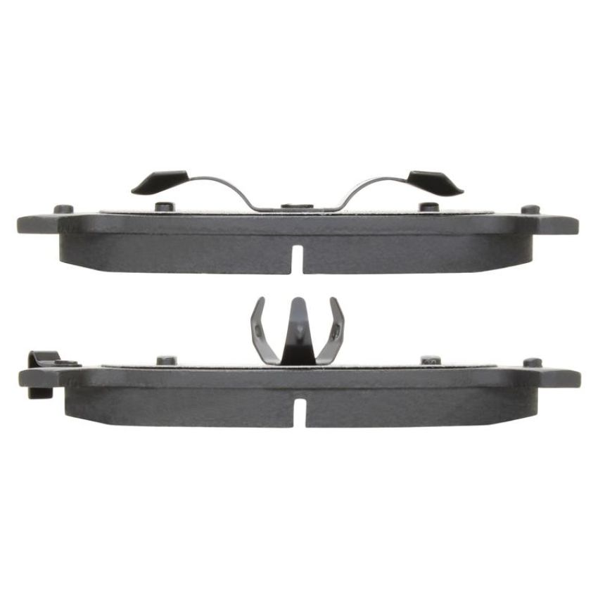 MPA 1003-0625M Quality-Built Black Series Semi-Metallic Brake Pads w/ Hardware
