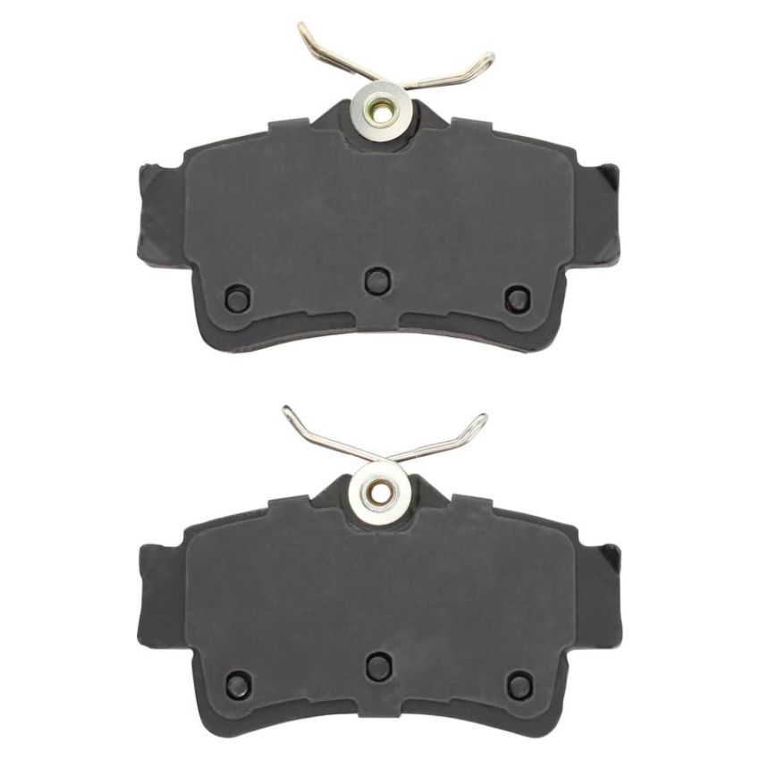 MPA 1003-0627AC Quality-Built Black Series Ceramic Brake Pads w/ Hardware