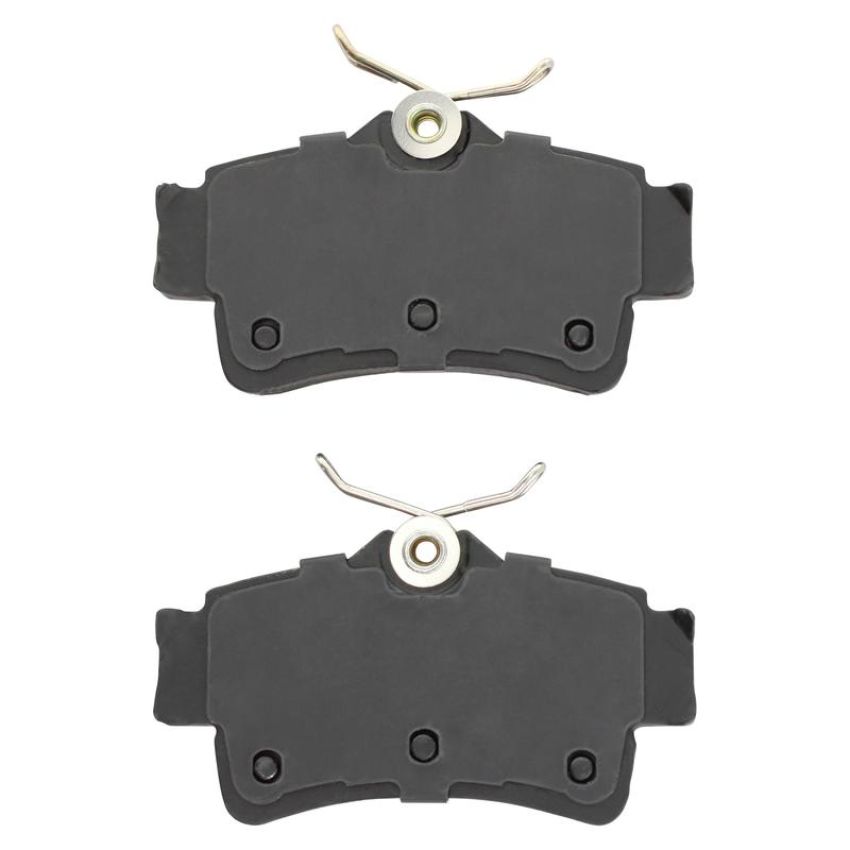MPA 1003-0627C Quality-Built Black Series Ceramic Brake Pads w/ Hardware