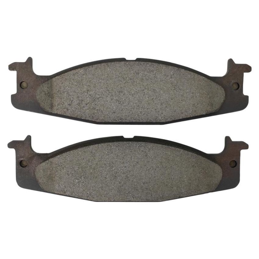 MPA 1003-0632M Quality-Built Black Series Semi-Metallic Brake Pads w/ Hardware