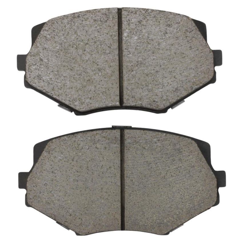MPA 1003-0635C Quality-Built Black Series Ceramic Brake Pads w/ Hardware