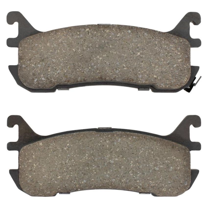 MPA 1003-0636C Quality-Built Black Series Ceramic Brake Pads w/ Hardware