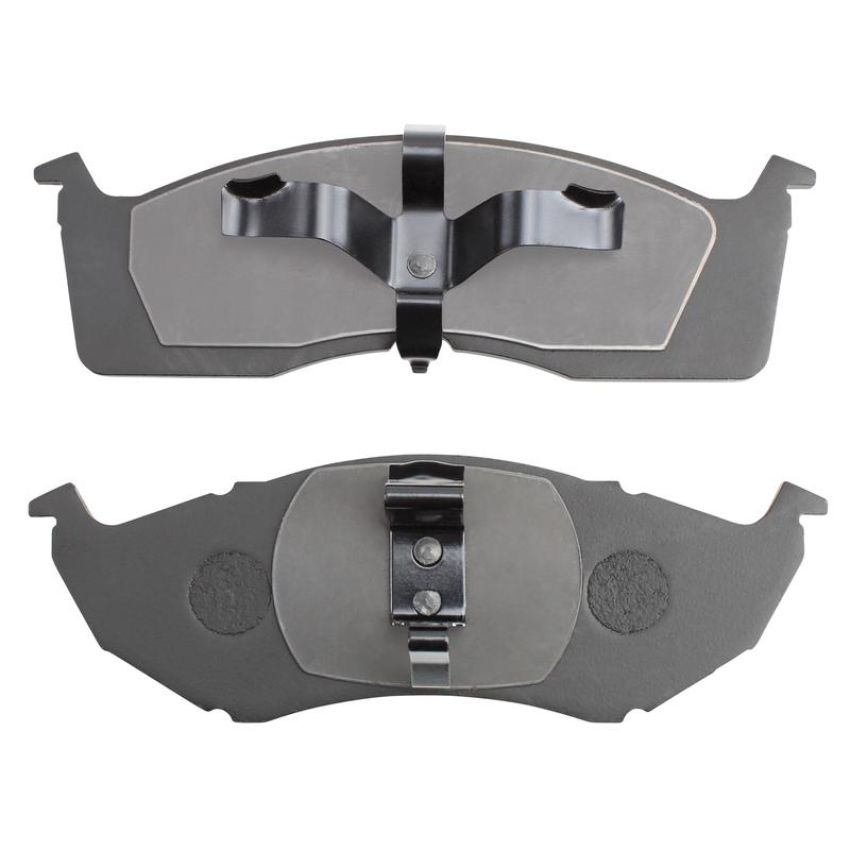MPA 1003-0642M Quality-Built Black Series Semi-Metallic Brake Pads w/ Hardware