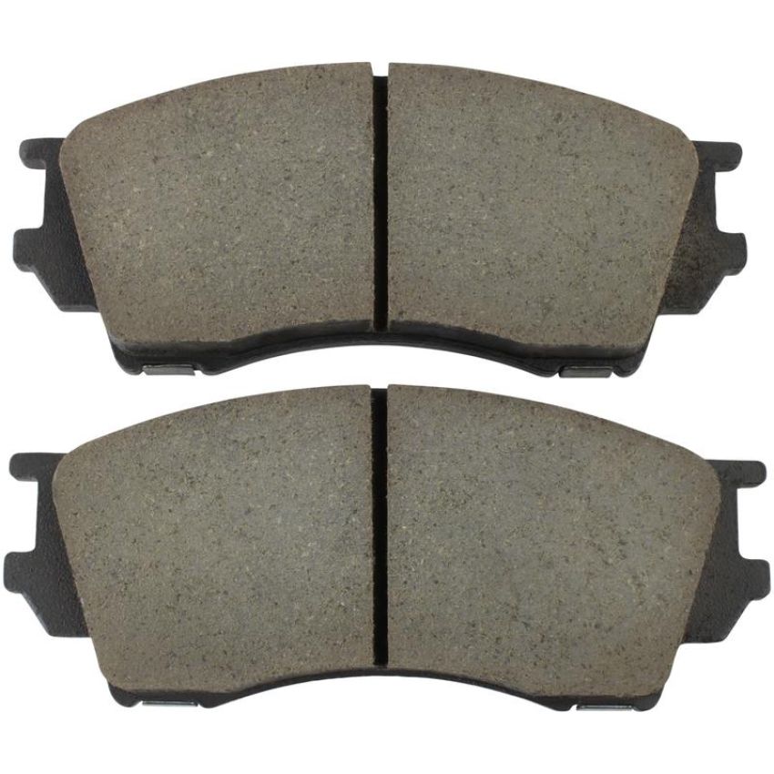 MPA 1003-0643C Quality-Built Black Series Ceramic Brake Pads w/ Hardware