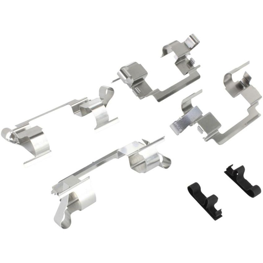 MPA 1003-0643M Quality-Built Black Series Semi-Metallic Brake Pads w/ Hardware