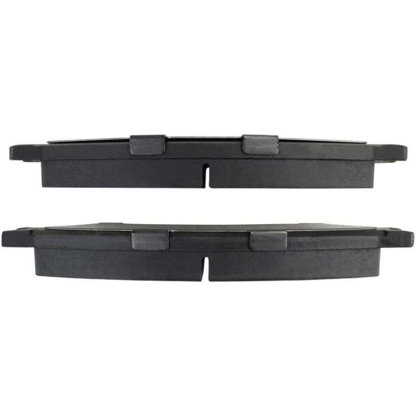 MPA 1003-0643M Quality-Built Black Series Semi-Metallic Brake Pads w/ Hardware