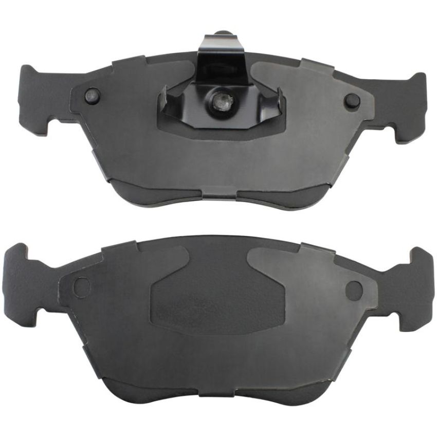 MPA 1003-0644M Quality-Built Black Series Semi-Metallic Brake Pads w/ Hardware