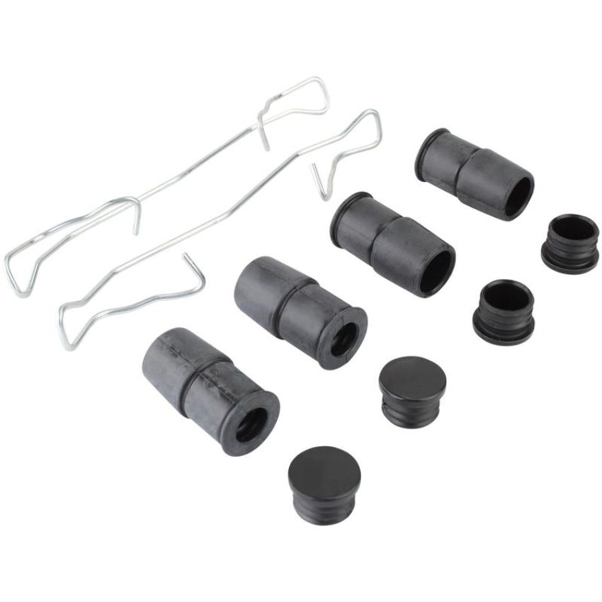 MPA 1003-0644M Quality-Built Black Series Semi-Metallic Brake Pads w/ Hardware