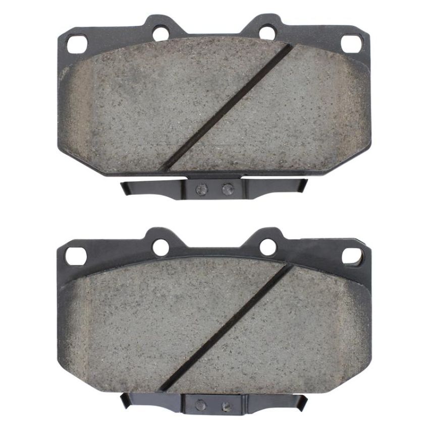 MPA 1003-0647C Quality-Built Black Series Ceramic Brake Pads w/ Hardware