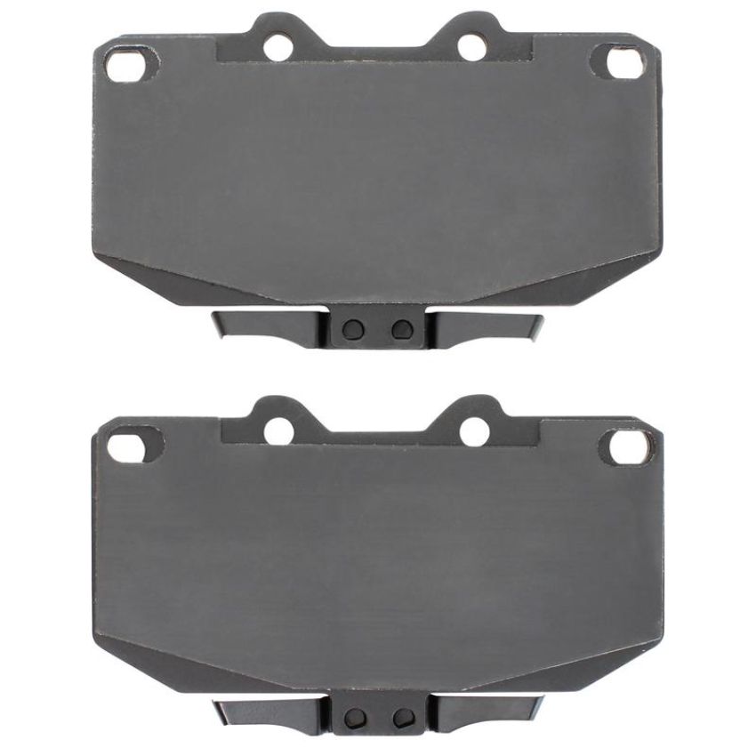 MPA 1003-0647M Quality-Built Black Series Semi-Metallic Brake Pads w/ Hardware