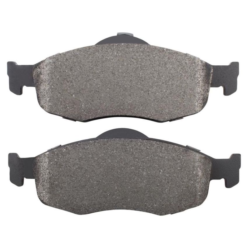 MPA 1003-0648C Quality-Built Black Series Ceramic Brake Pads w/ Hardware