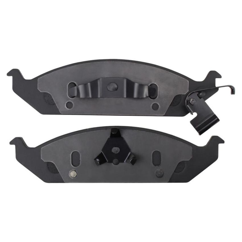 MPA 1003-0650M Quality-Built Black Series Semi-Metallic Brake Pads w/ Hardware
