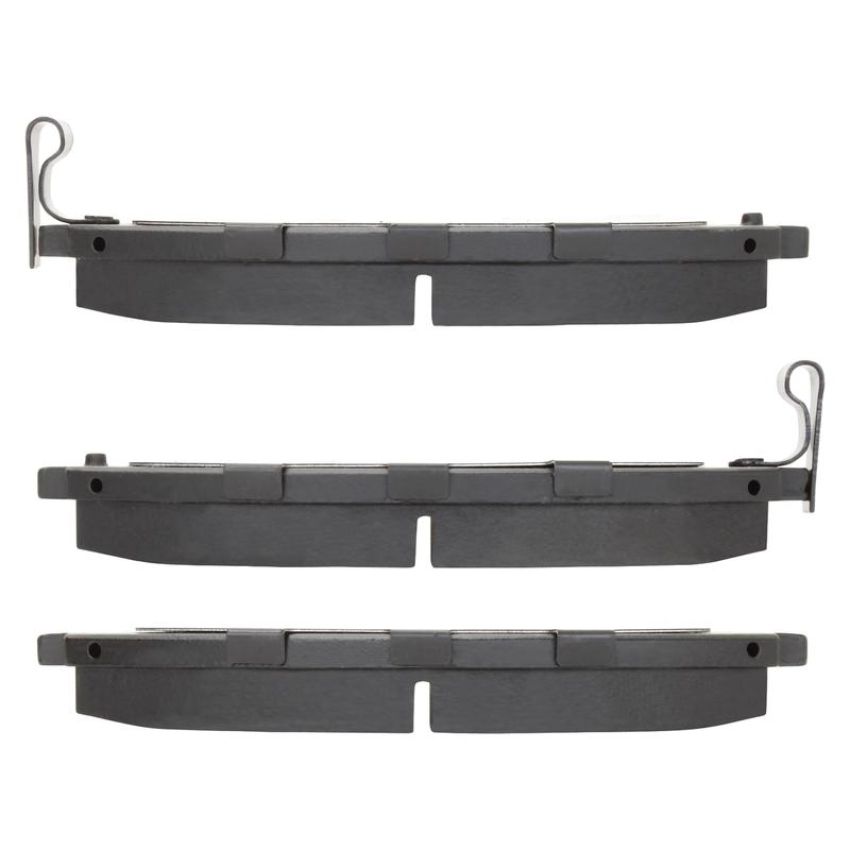 MPA 1003-0653C Quality-Built Black Series Ceramic Brake Pads w/ Hardware
