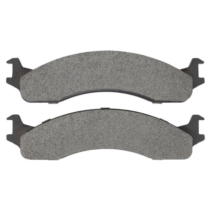 MPA 1003-0655AM Quality-Built Black Series Semi-Metallic Brake Pads w/ Hardware