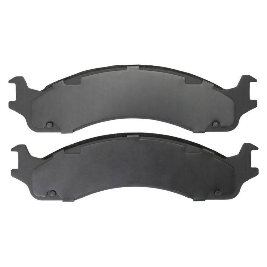 MPA 1003-0655M Quality-Built Black Series Semi-Metallic Brake Pads w/ Hardware