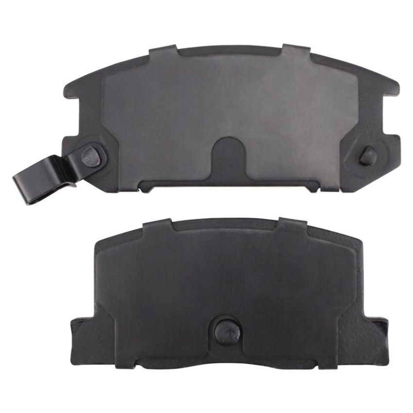 MPA 1003-0657C Quality-Built Black Series Ceramic Brake Pads w/ Hardware