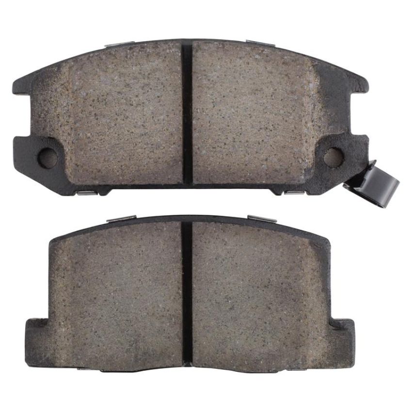 MPA 1003-0657C Quality-Built Black Series Ceramic Brake Pads w/ Hardware