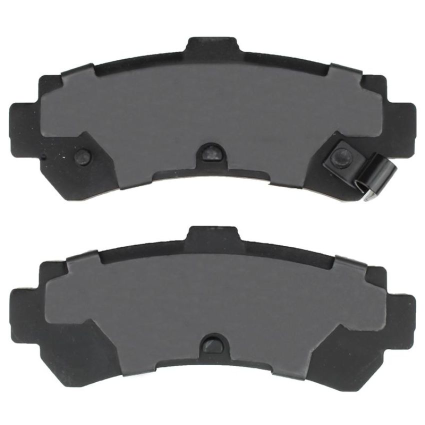 MPA 1003-0669C Quality-Built Black Series Ceramic Brake Pads w/ Hardware