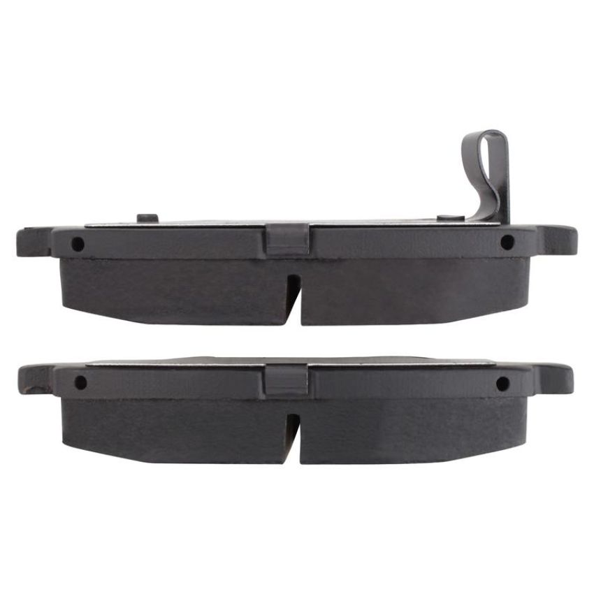 MPA 1003-0672C Quality-Built Black Series Ceramic Brake Pads w/ Hardware