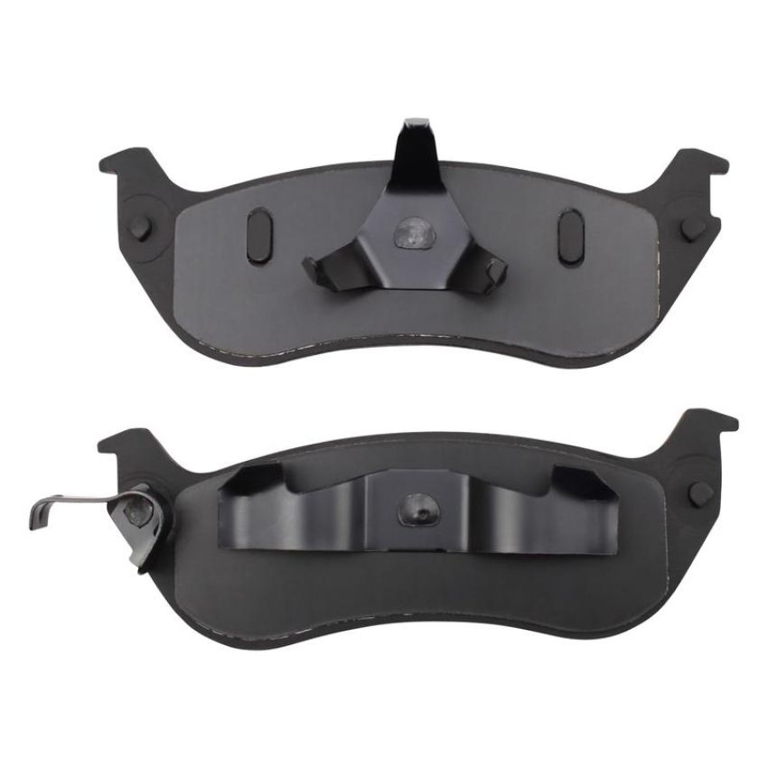 MPA 1003-0674M Quality-Built Black Series Semi-Metallic Brake Pads w/ Hardware