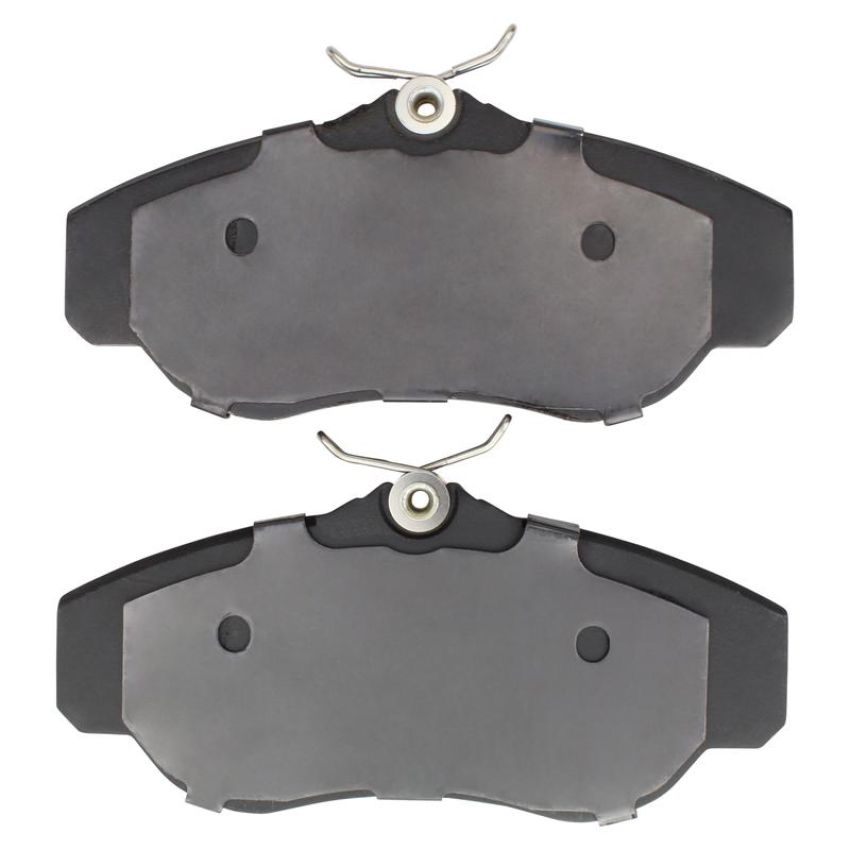 MPA 1003-0676C Quality-Built Black Series Ceramic Brake Pads w/ Hardware