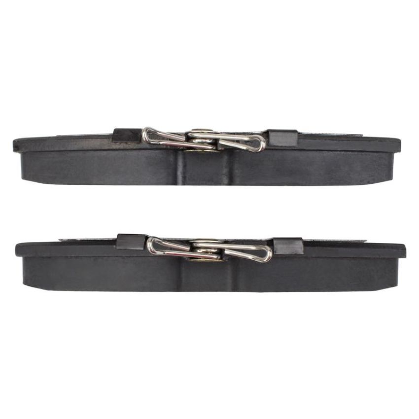 MPA 1003-0676M Quality-Built Black Series Semi-Metallic Brake Pads w/ Hardware