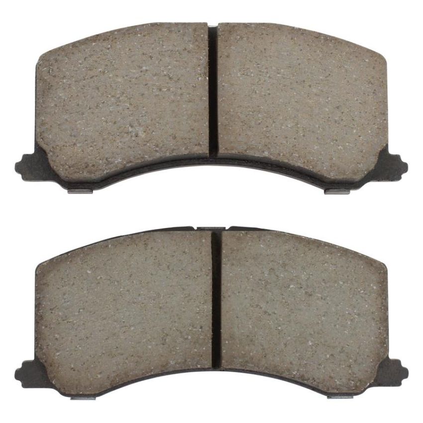 MPA 1003-0677C Quality-Built Black Series Ceramic Brake Pads w/ Hardware