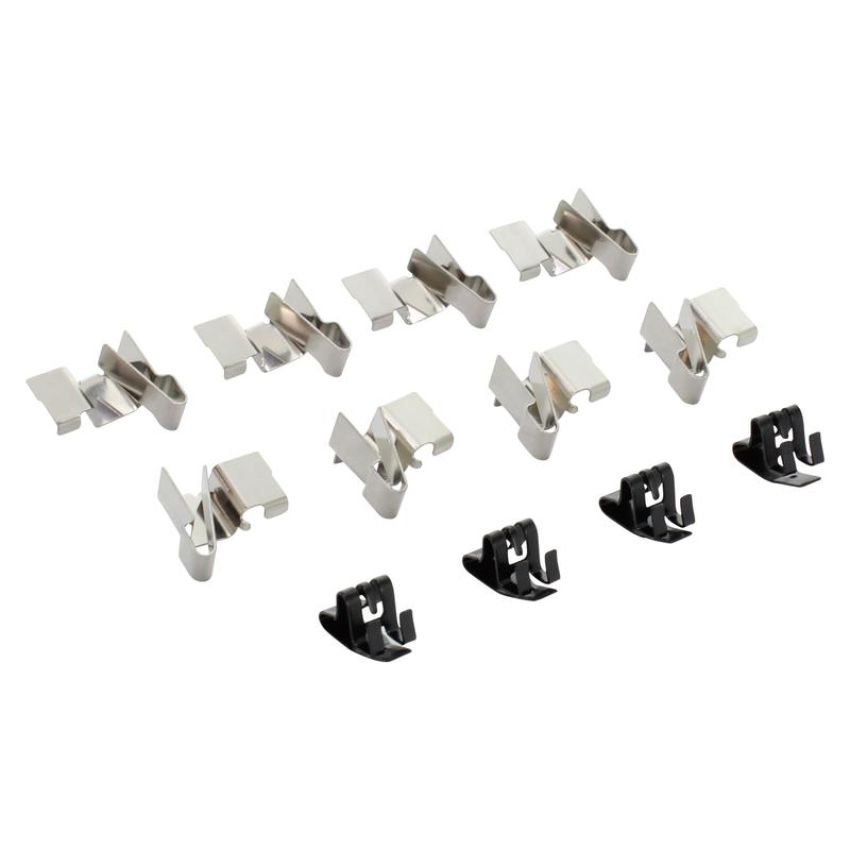 MPA 1003-0677C Quality-Built Black Series Ceramic Brake Pads w/ Hardware