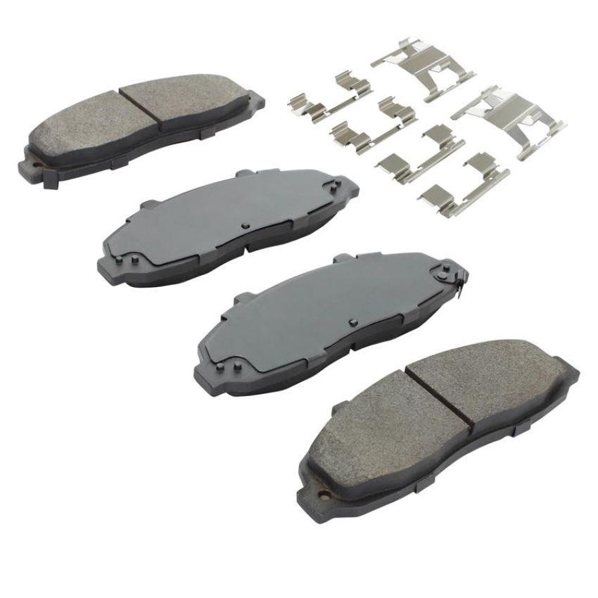 MPA 1003-0679M Quality-Built Black Series Semi-Metallic Brake Pads