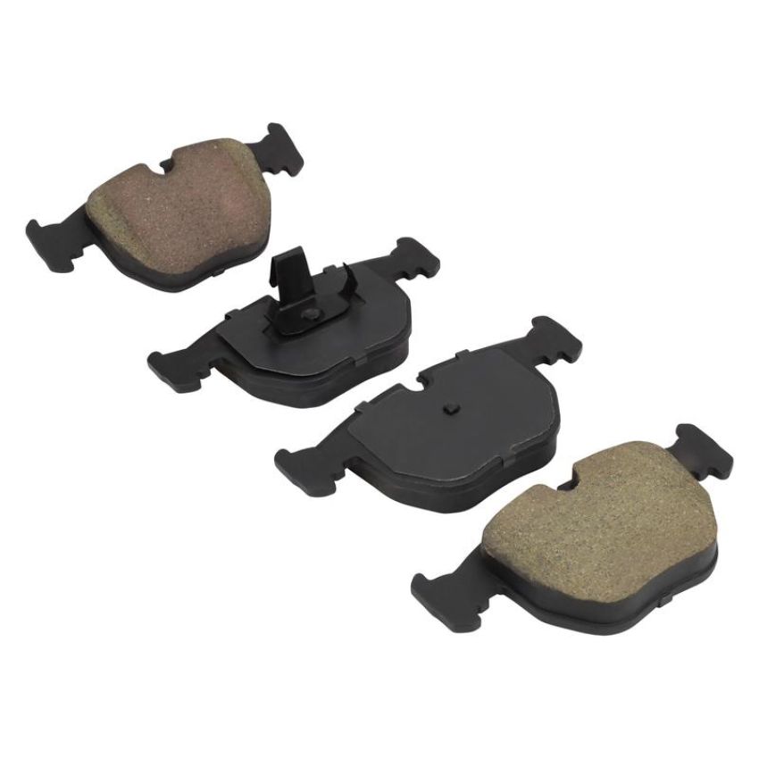 MPA 1003-0681AC Quality-Built Black Series Ceramic Brake Pads w/ Hardware