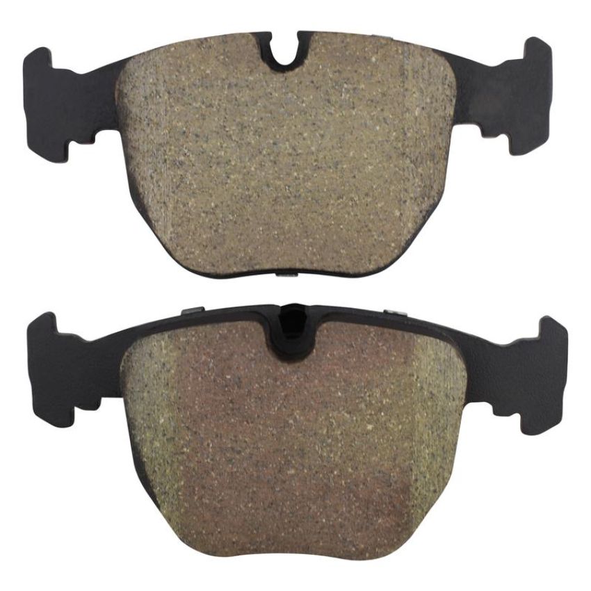 MPA 1003-0681C Quality-Built Black Series Ceramic Brake Pads w/ Hardware
