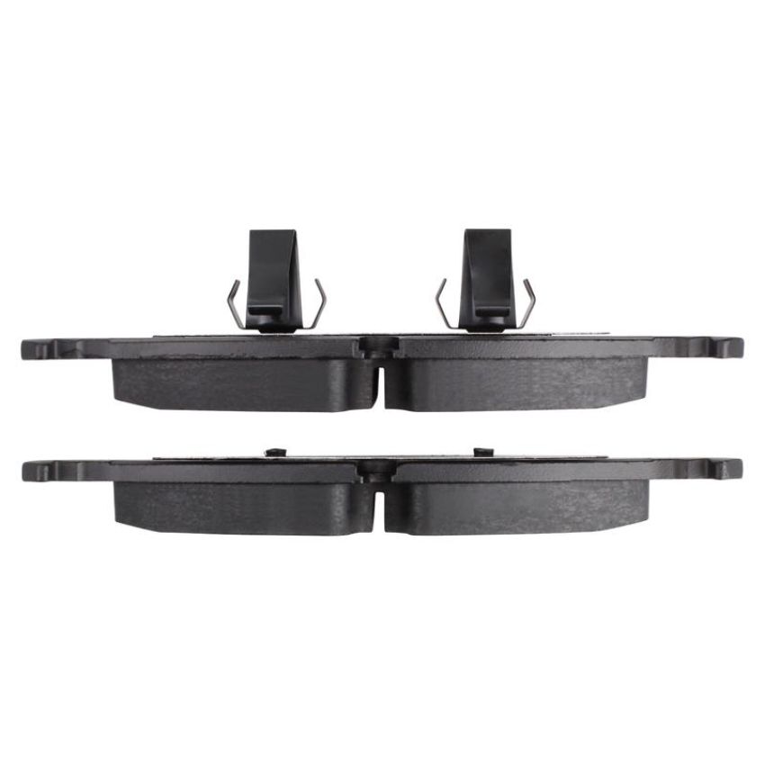 MPA 1003-0682M Quality-Built Black Series Semi-Metallic Brake Pads w/ Hardware
