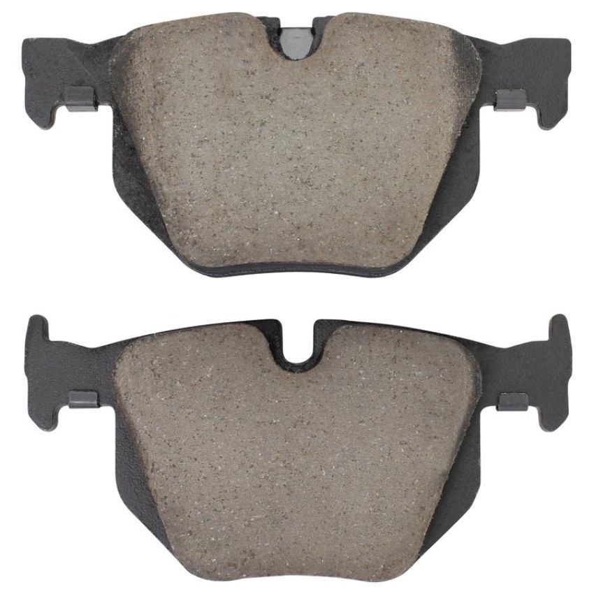 MPA 1003-0683AM Quality-Built Black Series Semi-Metallic Brake Pads w/ Hardware