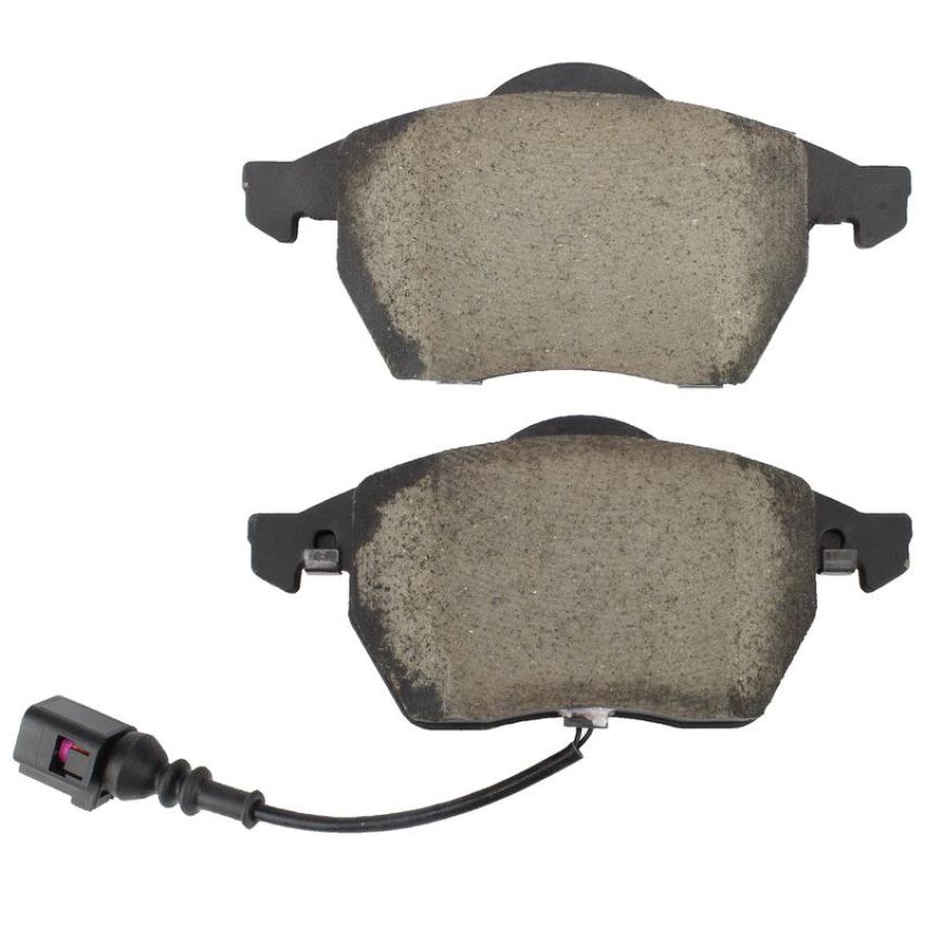 MPA 1003-0687AC Quality-Built Black Series Ceramic Brake Pads w/ Hardware