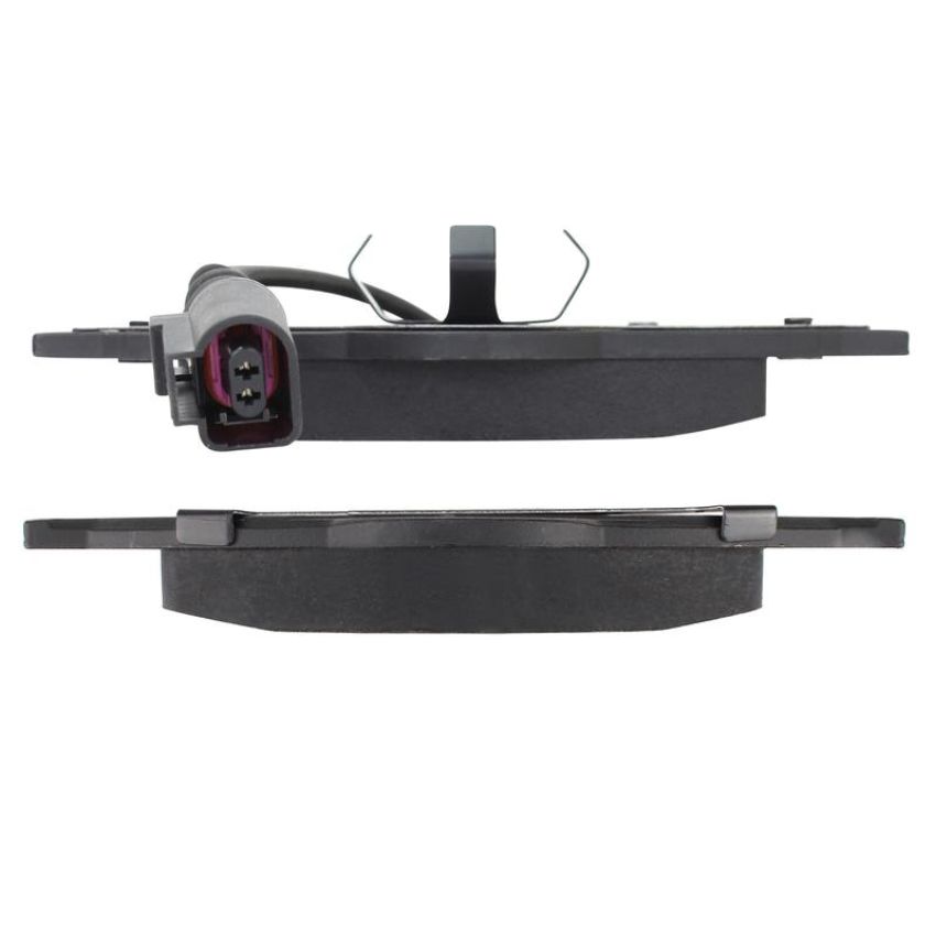 MPA 1003-0687AC Quality-Built Black Series Ceramic Brake Pads w/ Hardware