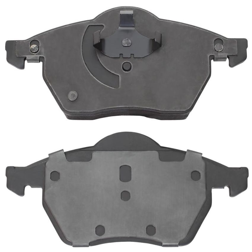 MPA 1003-0687C Quality-Built Black Series Ceramic Brake Pads w/ Hardware